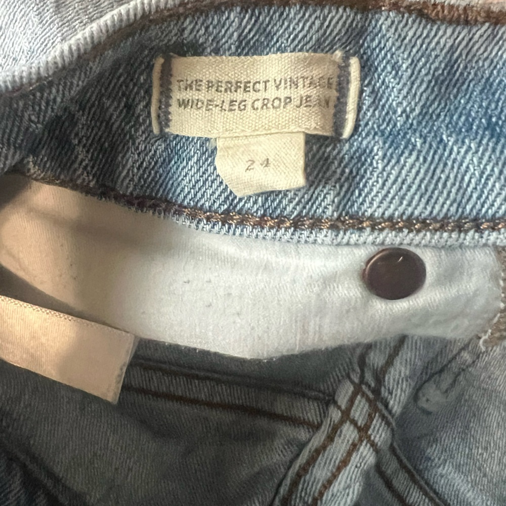 Madewell THE PERFECT VINTAGE WIDE-LEG CROP JEANS - Picture 8 of 11